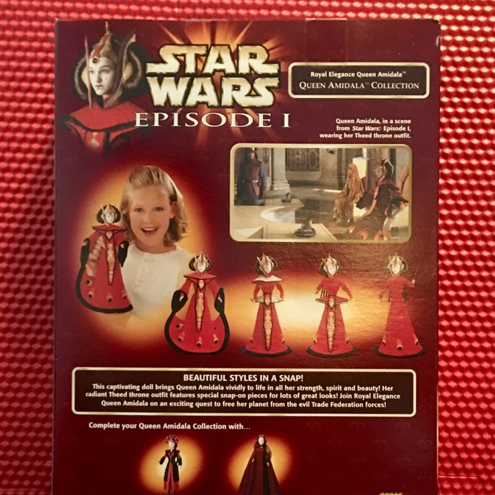 Queen Amidala Collection Complete Set Gem